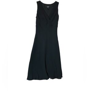 Express Black Silk Dress